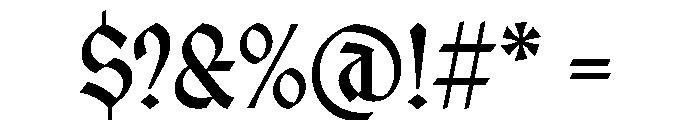 FTImpura ExtraLight Font OTHER CHARS