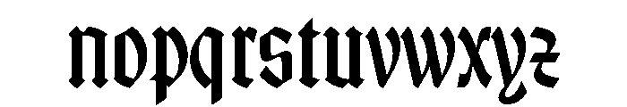 FTImpura ExtraLight Font LOWERCASE