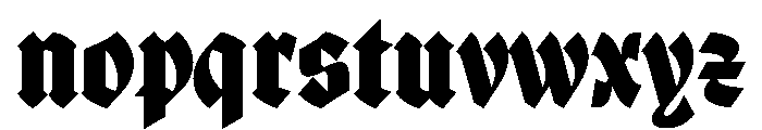 FTImpura Medium Font LOWERCASE