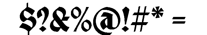 FTImpura Regular Font OTHER CHARS