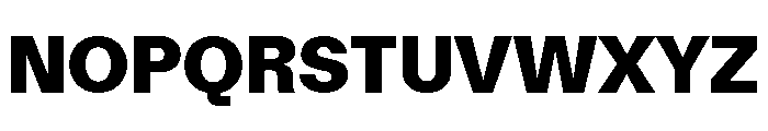 FTKunstGroteskUnlicensedTrial Black Font UPPERCASE