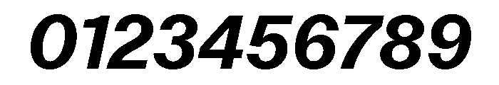 FTKunstGroteskUnlicensedTrial BoldItalic Font OTHER CHARS