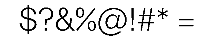 FTKunstGroteskUnlicensedTrial Light Font OTHER CHARS