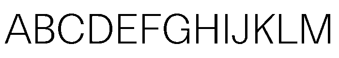 FTKunstGroteskUnlicensedTrial Light Font UPPERCASE