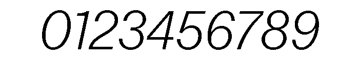 FTKunstGroteskUnlicensedTrial LightItalic Font OTHER CHARS