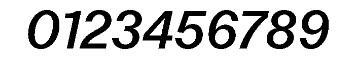 FTKunstGroteskUnlicensedTrial MediumItalic Font OTHER CHARS