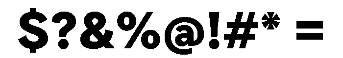 FTPilar Black Font OTHER CHARS
