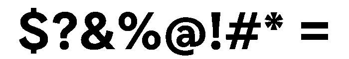 FTPilar Bold Font OTHER CHARS