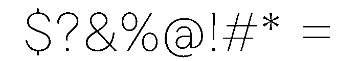 FTPilar Hair Font OTHER CHARS