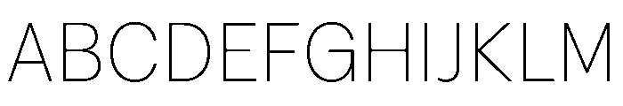 FTPilar Hair Font UPPERCASE
