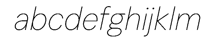 FTPilar HairItalic FONT