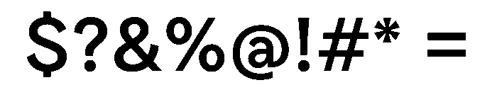FTPilar Medium Font OTHER CHARS