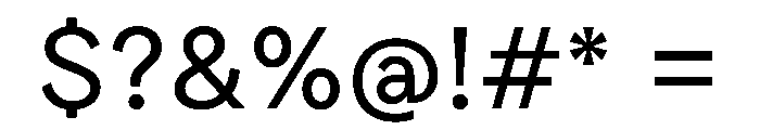 FTPilar Regular Font OTHER CHARS