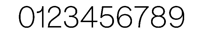 FTPilar Thin Font OTHER CHARS