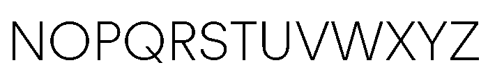 FTRegolaNeueUnlicensedTrial Light Font UPPERCASE