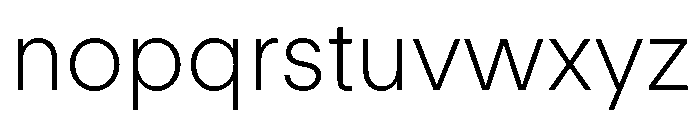 FTRegolaNeueUnlicensedTrial Light Font LOWERCASE