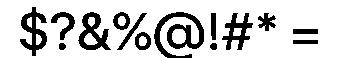 FTRegolaNeueUnlicensedTrial Medium Font OTHER CHARS