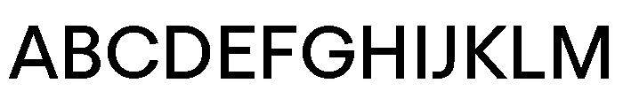 FTRegolaNeueUnlicensedTrial Medium Font UPPERCASE