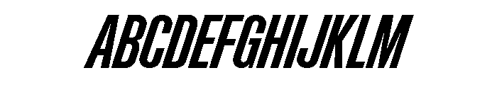 FTSupplementUnlicensedTrial RegularItalic Font UPPERCASE