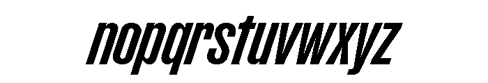FTSupplementUnlicensedTrial RegularItalic Font LOWERCASE
