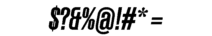 FTSupplementUnlicensedTrial RegularSemiItalic Font OTHER CHARS