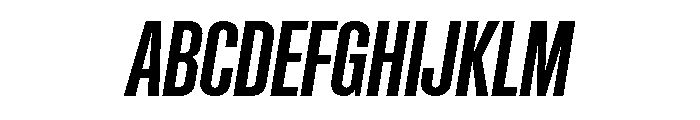 FTSupplementUnlicensedTrial RegularSemiItalic Font UPPERCASE