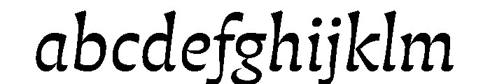 Fulgora Italic FONT