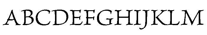 Fulgora Light Font UPPERCASE
