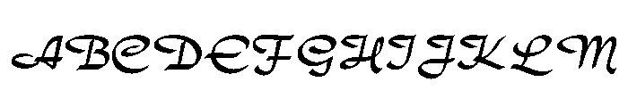 Fulgora Regular Font UPPERCASE