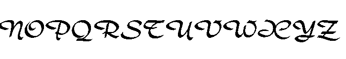 Fulgora Regular Font UPPERCASE