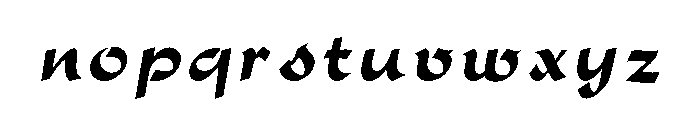 Fulgora Regular Font LOWERCASE