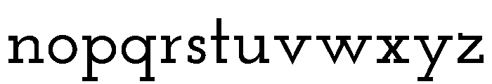 Fulgora Semibold Font LOWERCASE