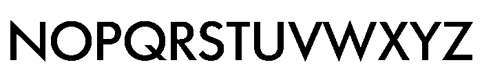 Futura 100 Arabic Medium Font UPPERCASE