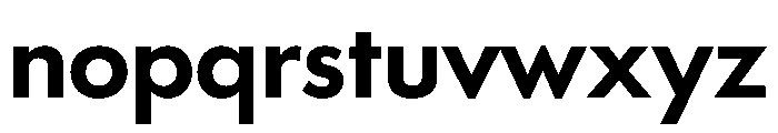 Futura 100 Arabic Semibold Font LOWERCASE