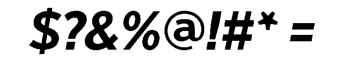 Futura 100 Bold Italic Font OTHER CHARS