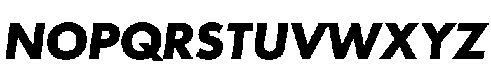 Futura 100 Cyrillic Bold Italic Font UPPERCASE