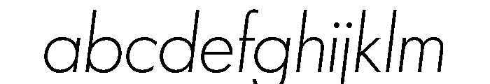 Futura 100 Cyrillic Light Italic FONT