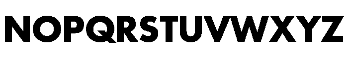 Futura 100 Georgian Bold Font UPPERCASE