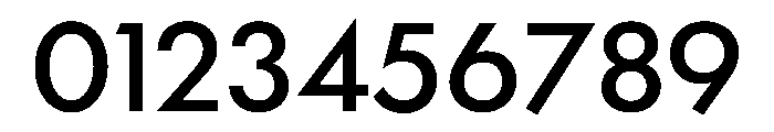 Futura 100 Greek Medium Font OTHER CHARS