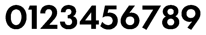 Futura 100 Greek Semibold Font OTHER CHARS