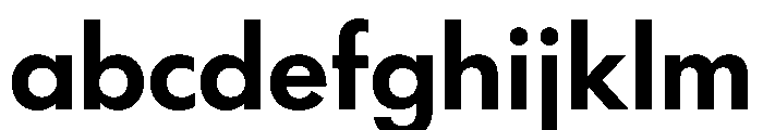 Futura 100 Greek Semibold FONT