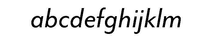 Futura 100 Italic FONT