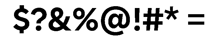 Futura 100 Latin Extended Bold Font OTHER CHARS