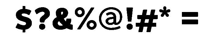 Futura 100 Latin Extended Extra Bold Font OTHER CHARS