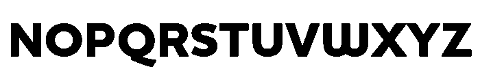 Futura 100 Latin Extended Extra Bold Font UPPERCASE