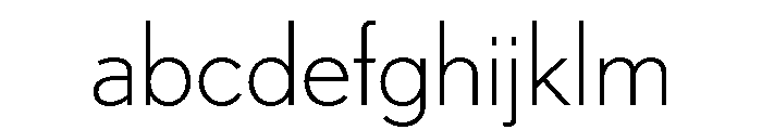 Futura 100 Latin Extended Extra Light FONT