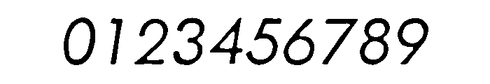 Futura 100 Latin Extended Light Italic Font OTHER CHARS