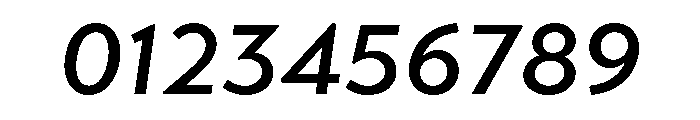 Futura 100 Latin Extended Medium Italic Font OTHER CHARS