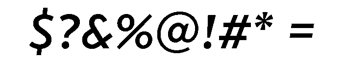 Futura 100 Latin Extended Medium Italic Font OTHER CHARS