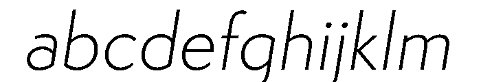 Futura 100 Light Italic FONT
